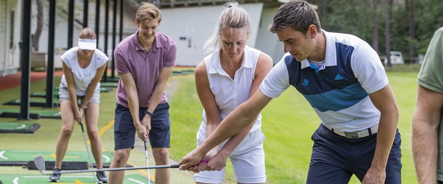 Beginnen met golf, Golfstart