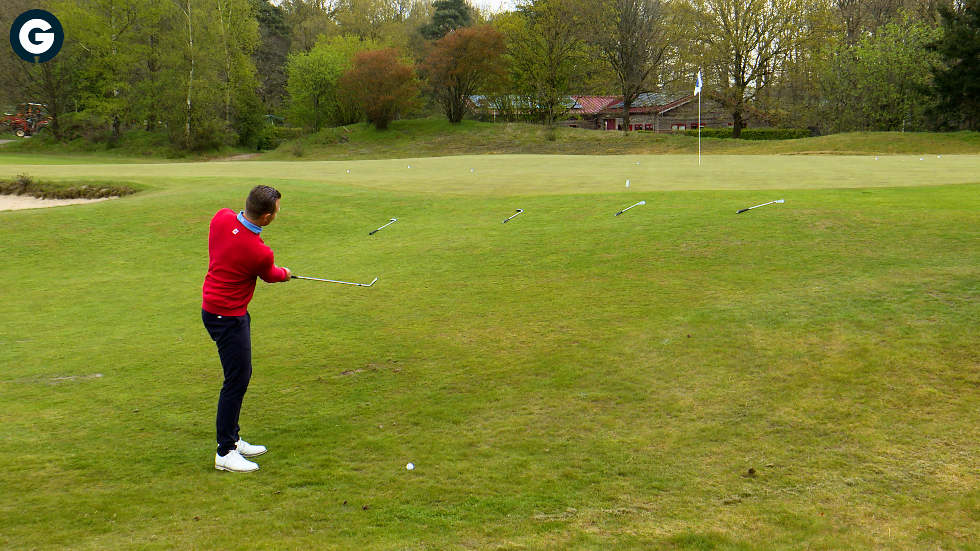 Chippen hoog door de poortjes (8) • Golf.nl