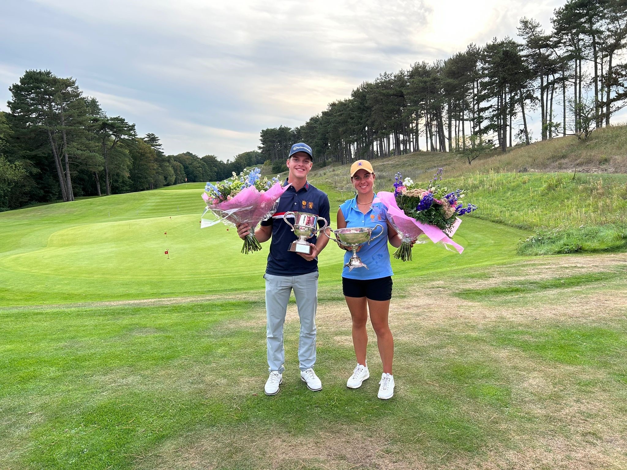 Lars van der Vight und Rosanne Boere gewinnen Dutch National Lottery Open • Golf.nl