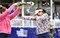 De Amerikaanse topgolfer Lilia Vu wint The Chevron Championship, een major op de LPGA in 2023 in Texas