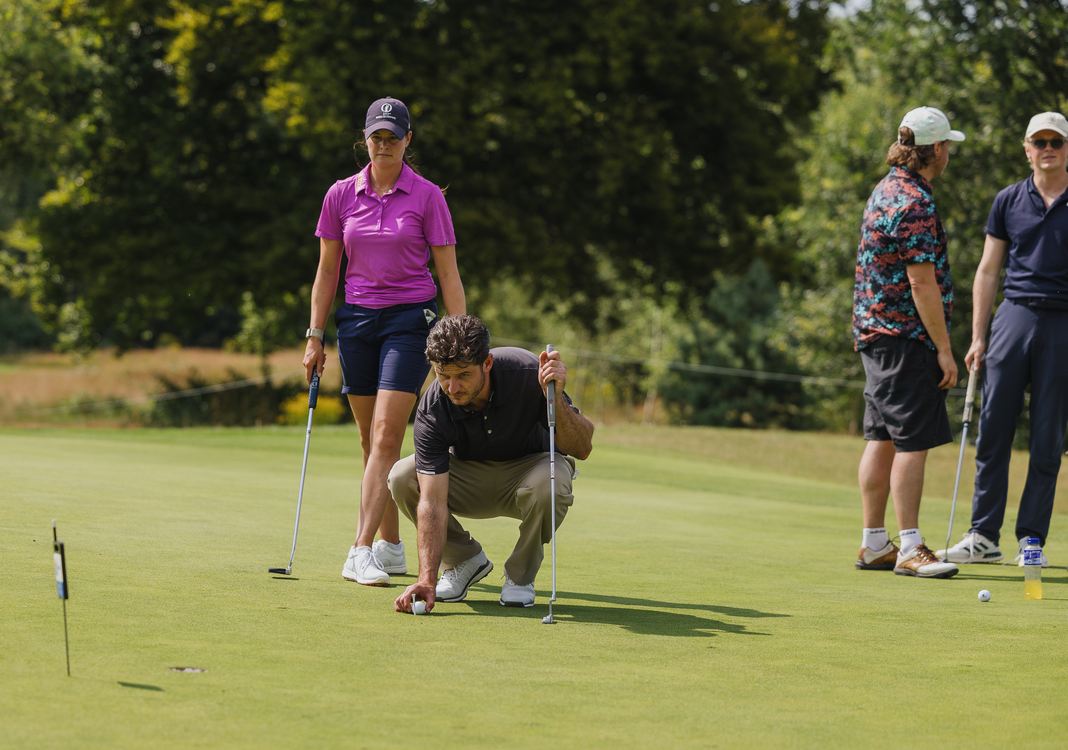 Zo gaat het eraan toe bij een Pro-Am: 'Daar ga ik maar even niet naast staan met mijn swing...'