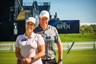 Nathalie en Yuri wonnen een reis naar Royal Portrush