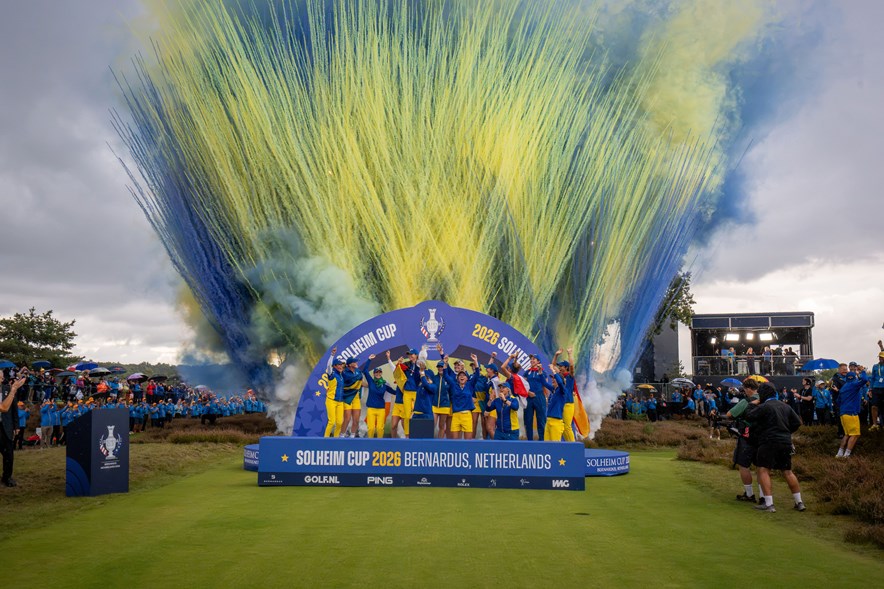 Team Europe wint Solheim Cup met vuurwerk