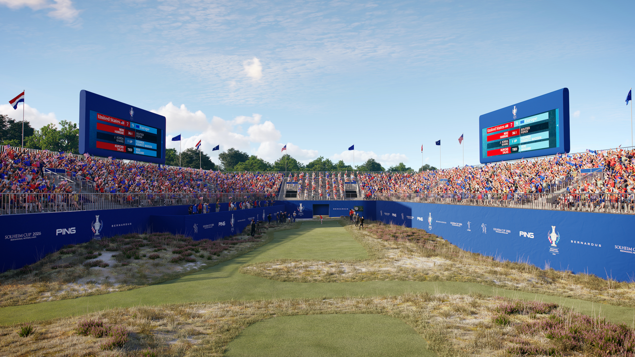 Solheim Cup komt in 2026 naar Nederland