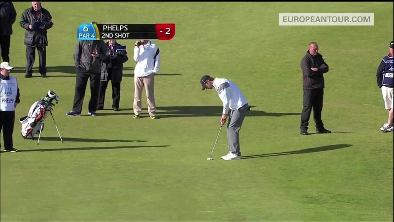 De langste putt in golf op tv is gemaakt door een olympische zwemheld • Golf.nl