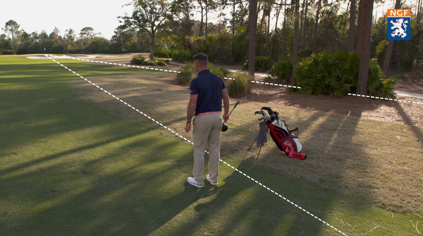 Local rule bij out of bounds of verloren bal • Golf.nl