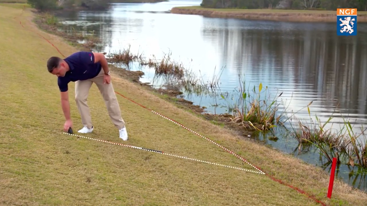 Hoe kan je een hindernis ontwijken? • Golf.nl
