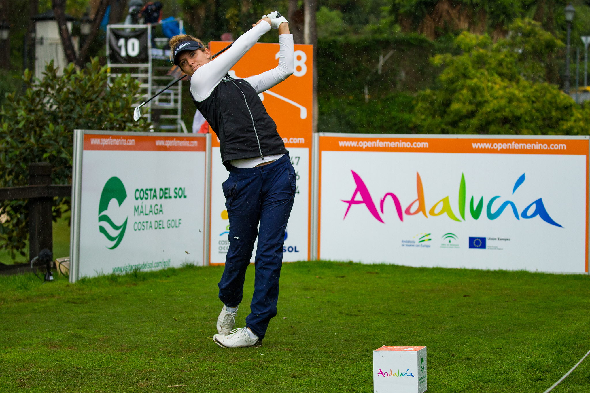 Golfster Anne van Dam in het Andalucia Open de Espana • Golf.nl