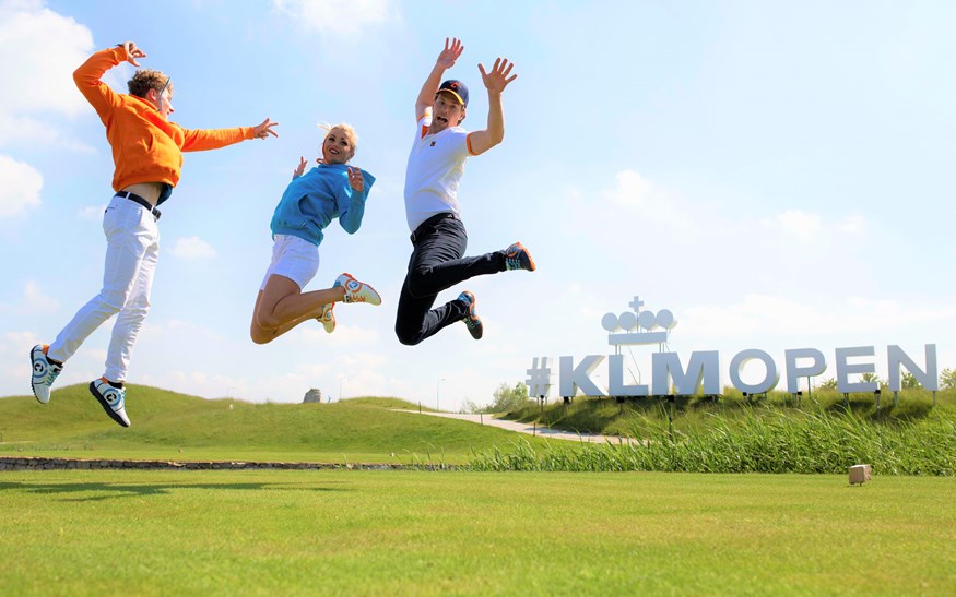 De kleding en speciaal ontworpen schoenen voor het KLM Open 2019
