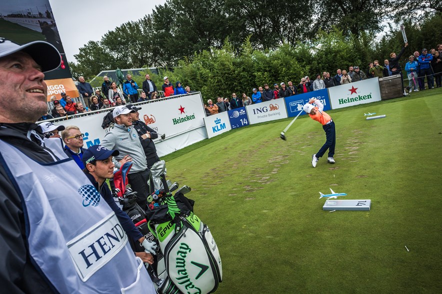 KLM Open beat the pro
