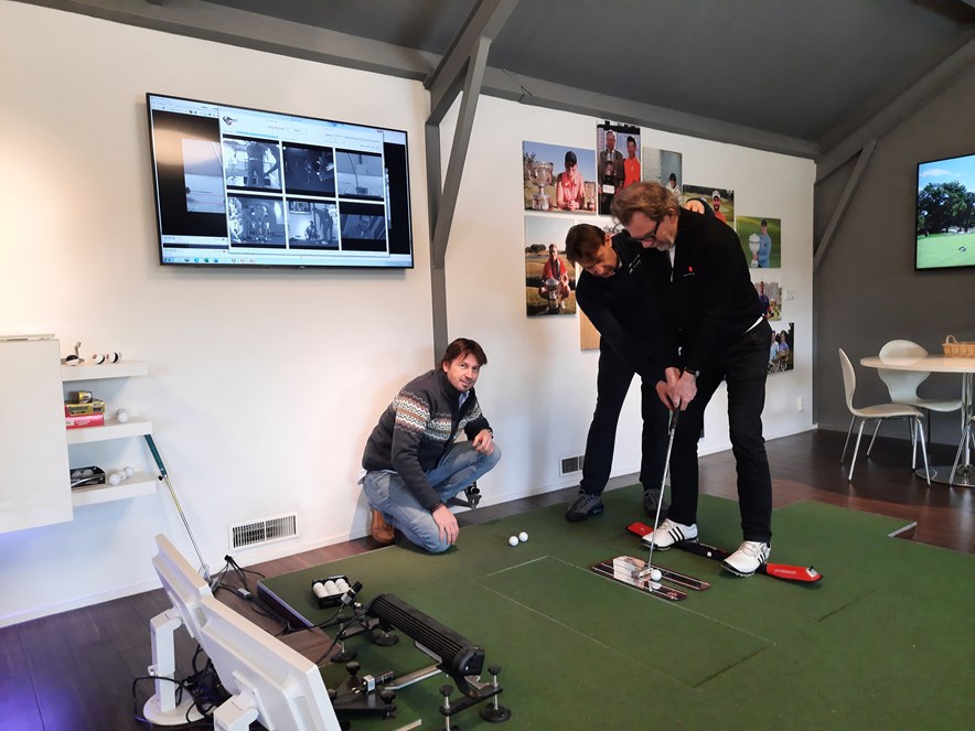 Jan van Galen op Putting Academy van Robert-Jan Derksen
