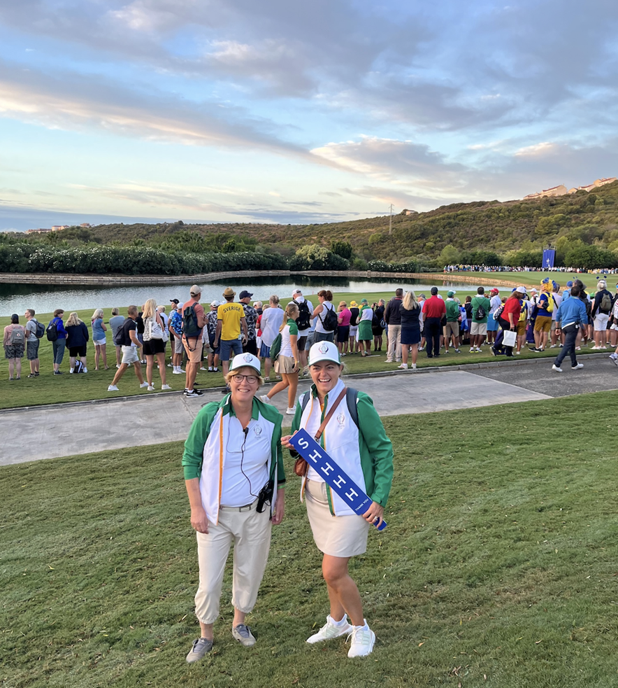 Marlene Spoorenberg op de Solheim Cup