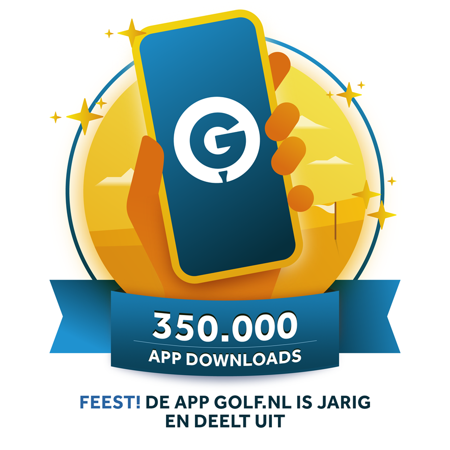350 duizend downloads app