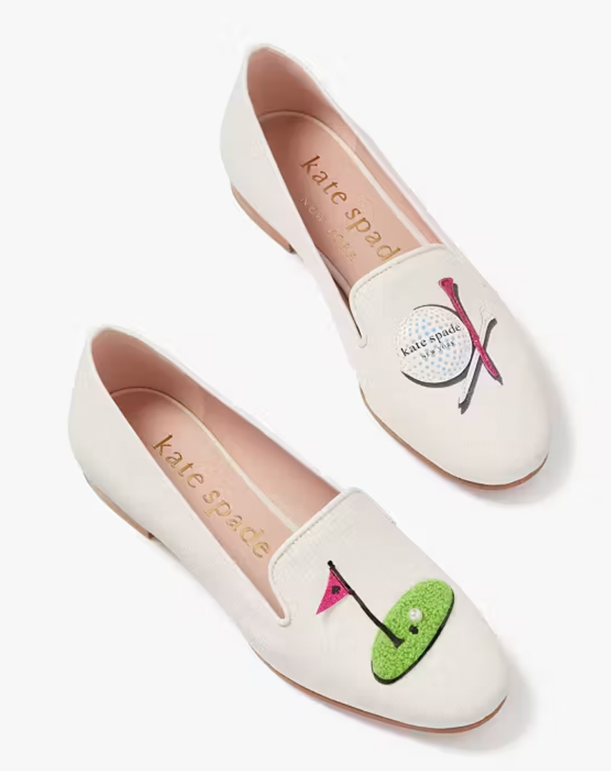 Kate Spade golf loafers