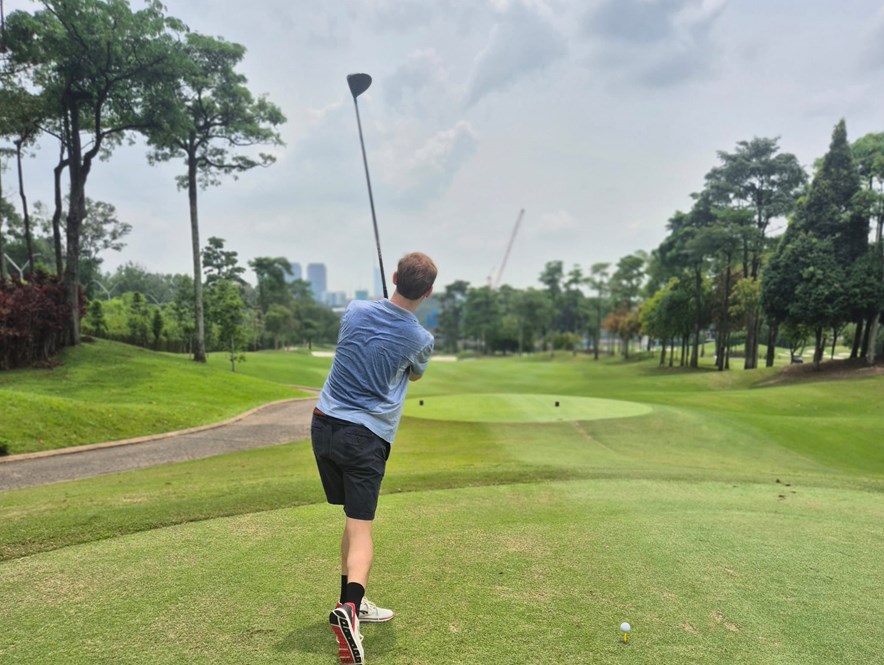 Martijn slaat af op KLGCC