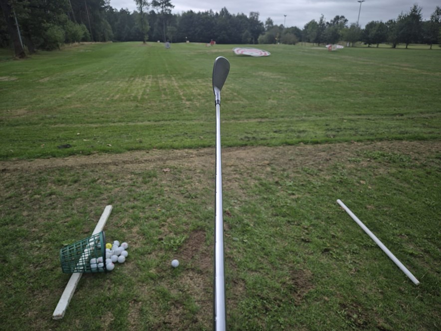 Bad Bentheim oefenen op gras