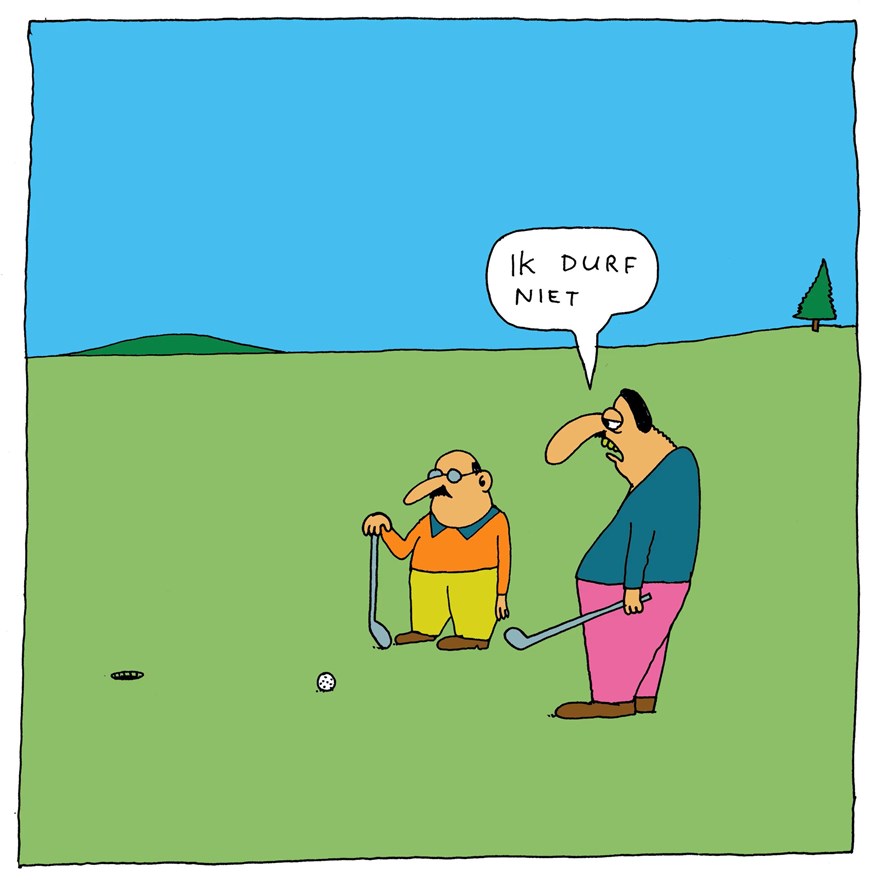 Gummbah over golf