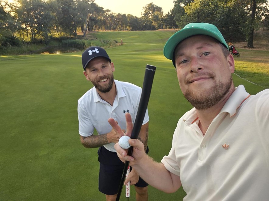 Roy en Bjorn op De Koepel