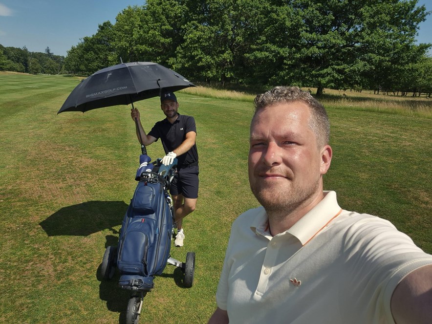 Roy en Justin op De Twentsche