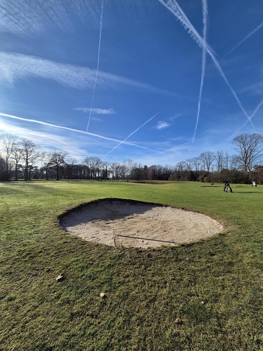 Roy traint op oefenbaan De Twentsche