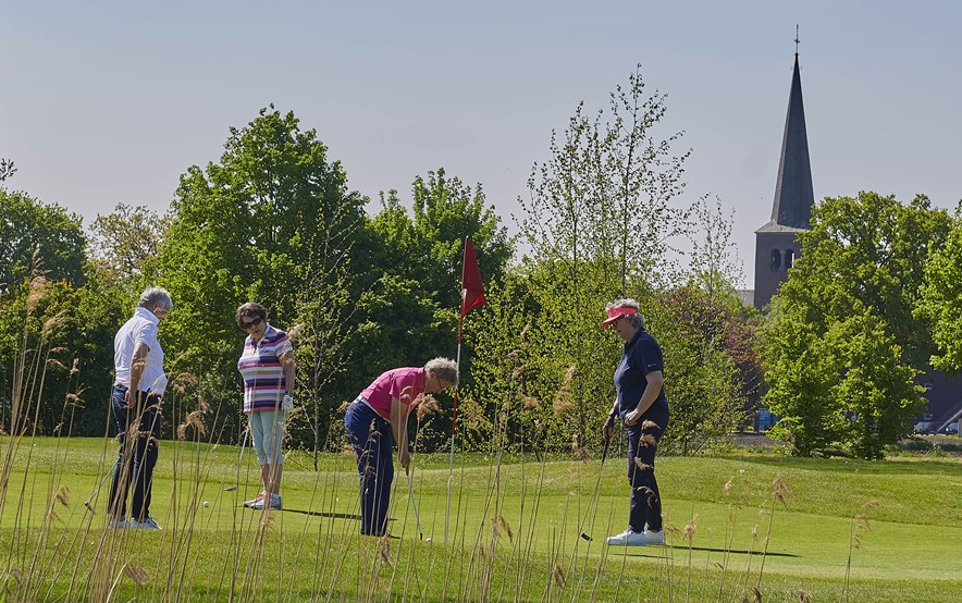 Golfen bij Kapelkeshof - golfbaan in Grashoek, Limburg
