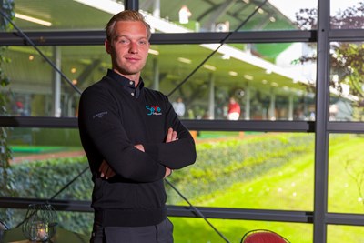 Horecamanager Jeroen Dries van Seve - golfclub Rotterdam