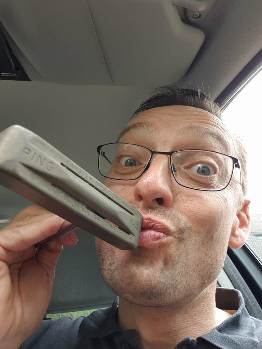 Stefan Donck met eerste Ping-putter