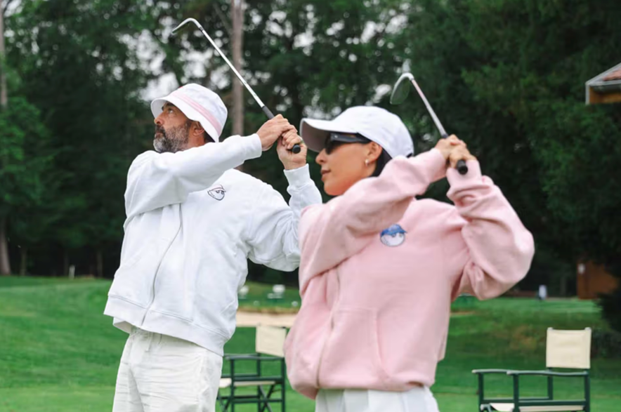 Golfkleding van Evian en Malbon