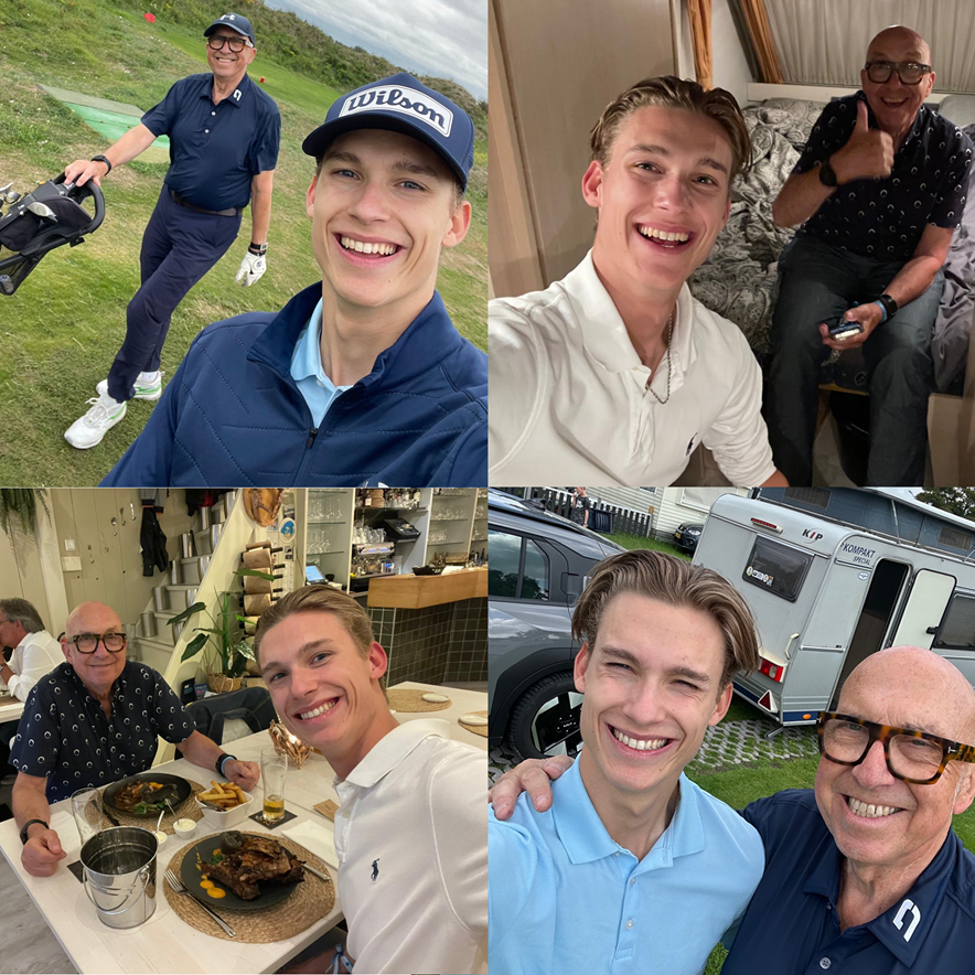 Voor 3 generaties Donkers is golf een reden om samen tijd voor elkaar te maken: 'De golfdagen hebben zelfs een naam gekregen’