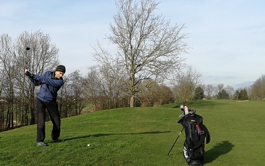 Robert-jan Cornet, golfer en verpleegkundige