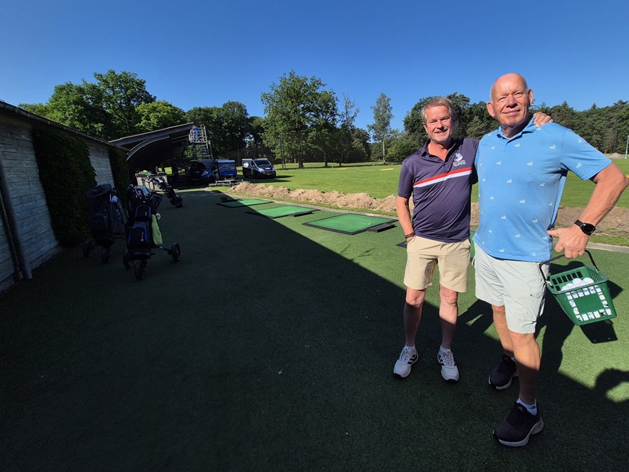 Arno en Hans op Sybrook