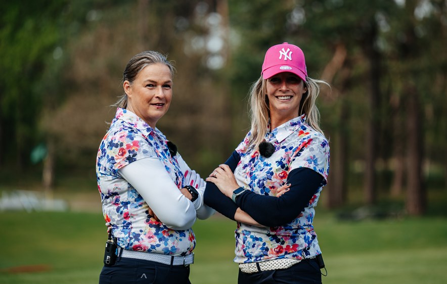 Queens on the green team bloemetjes