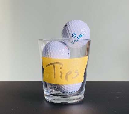 golf ball tips