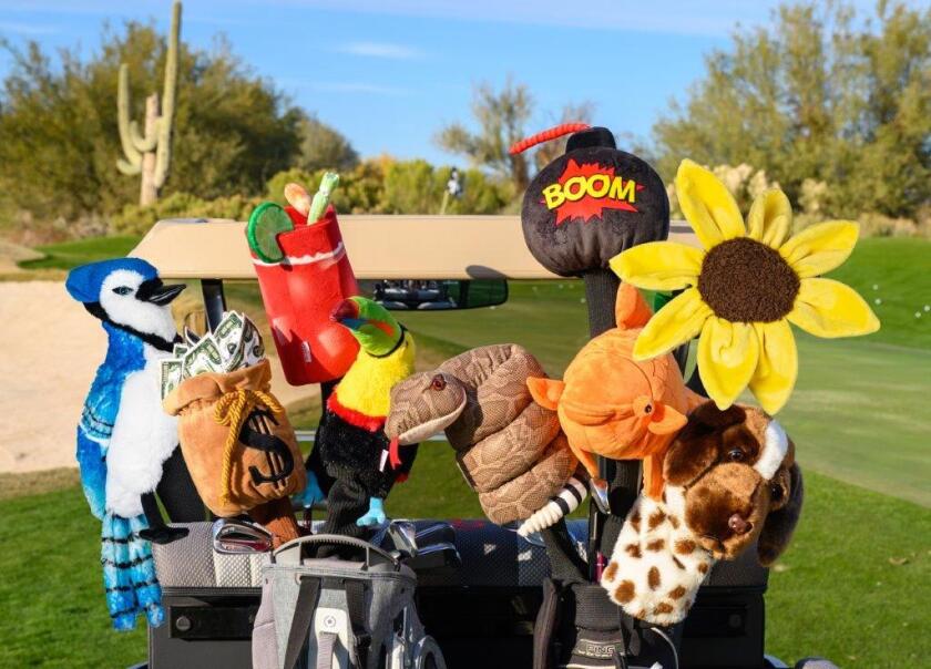 De collectie van Daphnes headcovers