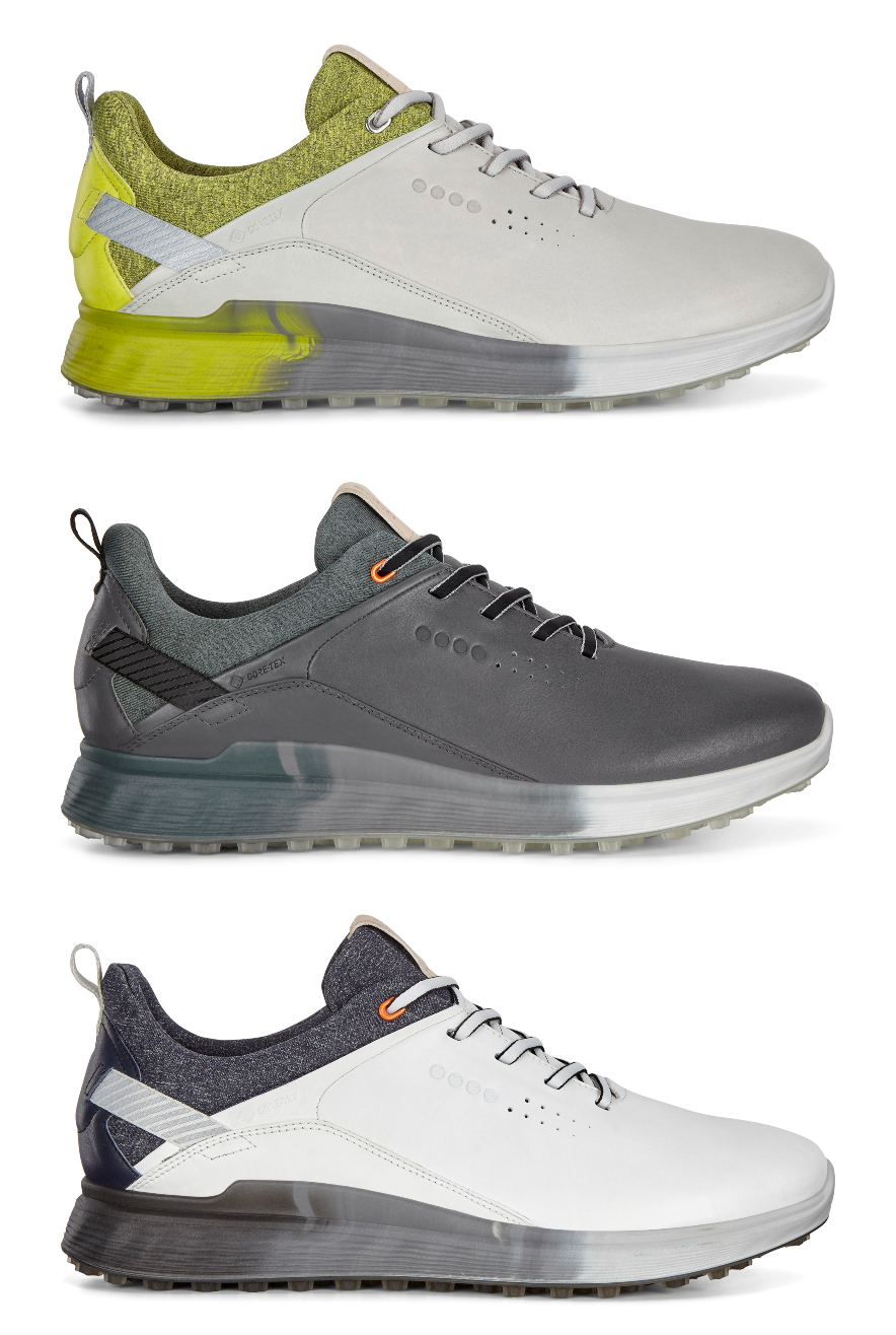 De nieuwe S-Three golfschoen van ECCO.