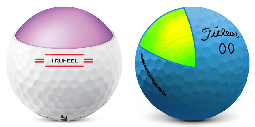 nieuwe golfballen van titleist