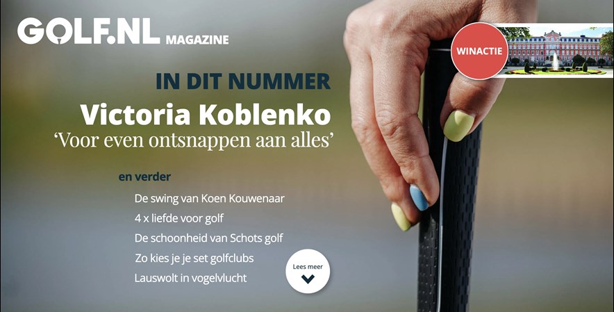 Cover GOLF.NL magazine voorjaar 2022