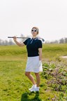 Victoria Koblenko op de golfbaan