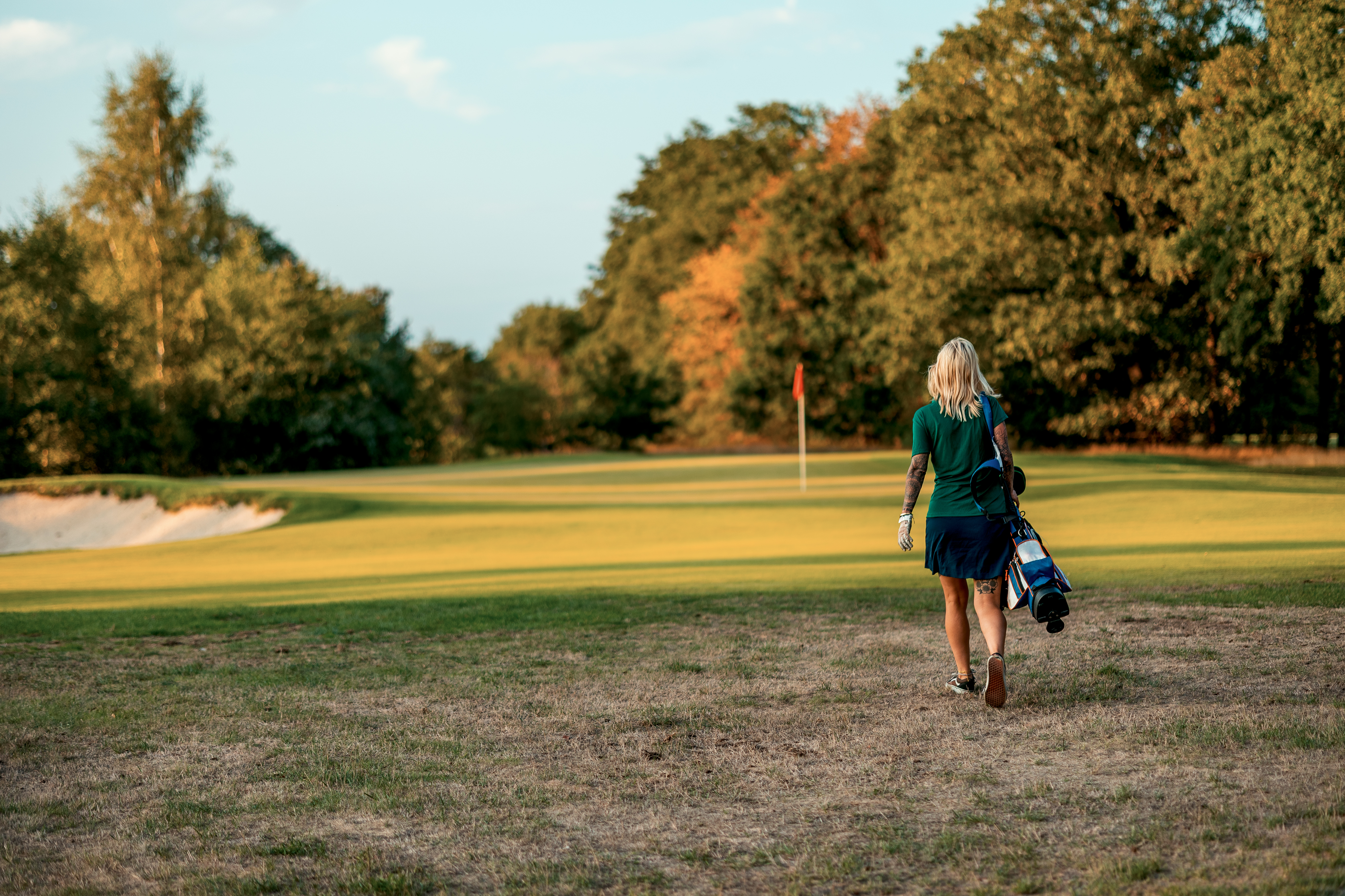 Beeld: Approach the green