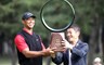De Amerikaanse golflegende Tiger Woods wint het Zozo Championship