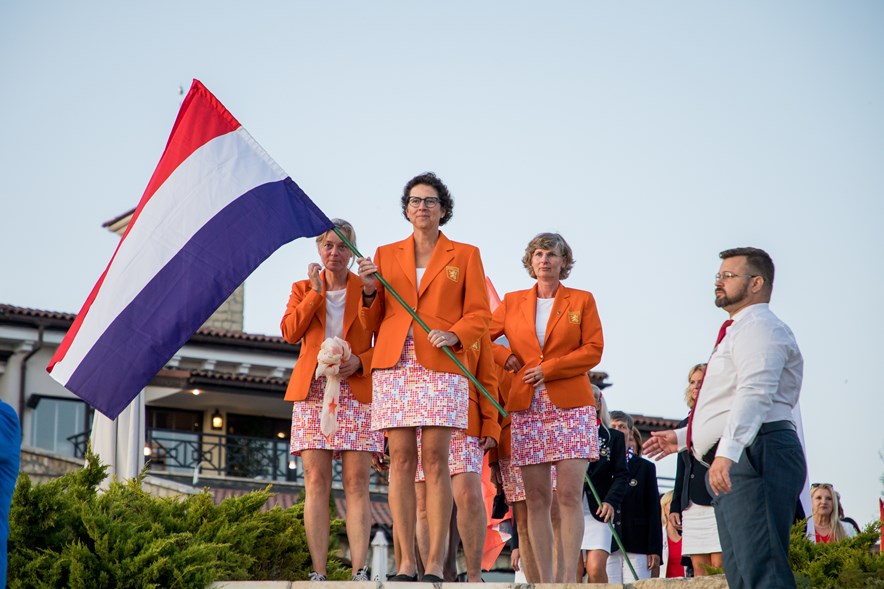 Nederland senioren dames bij het ELTK 2019 in Bulgarije