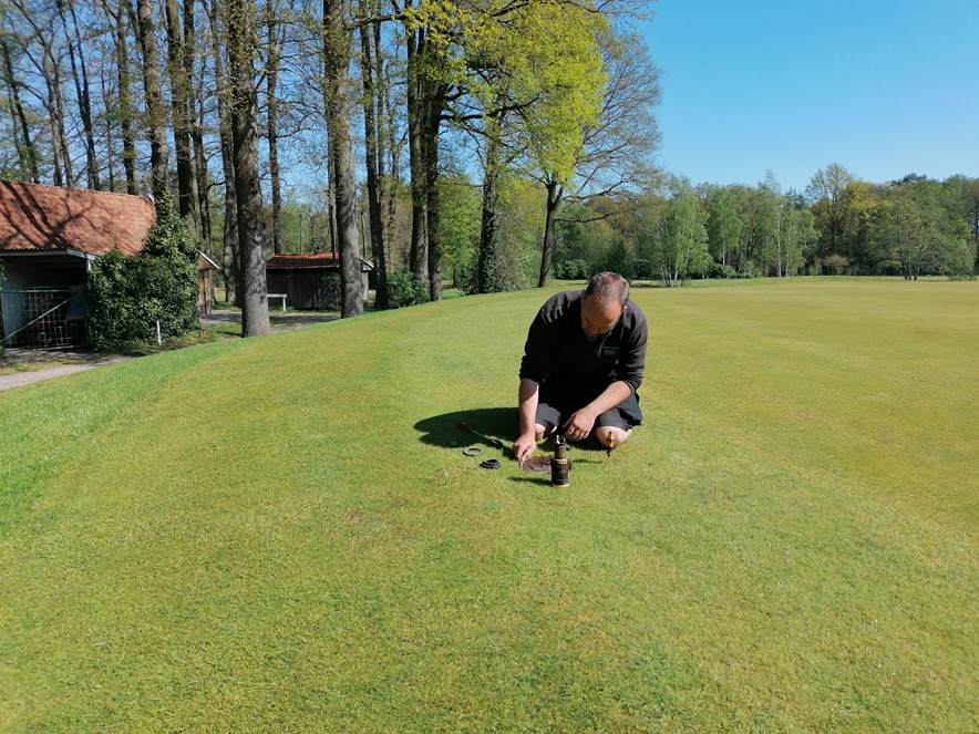 Martin Vrieze greenkeeper Voortwisch Winterswijk