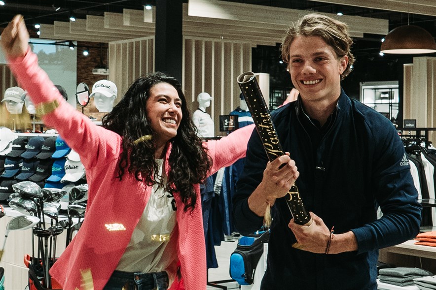 Beeld: Moïse Trustfull en Derck de Vilder onthullen nieuwe partner NGF Fotografie: Danne van der Meijden - KLCK