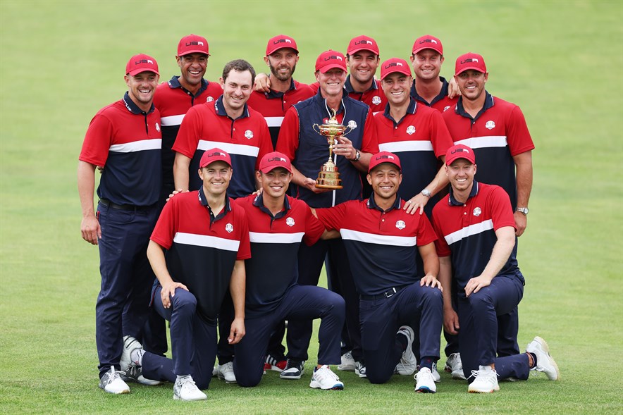 Het Amerikaanse golfteam heeft de 43ste Ryder Cup gewonnen op Whistling Straits