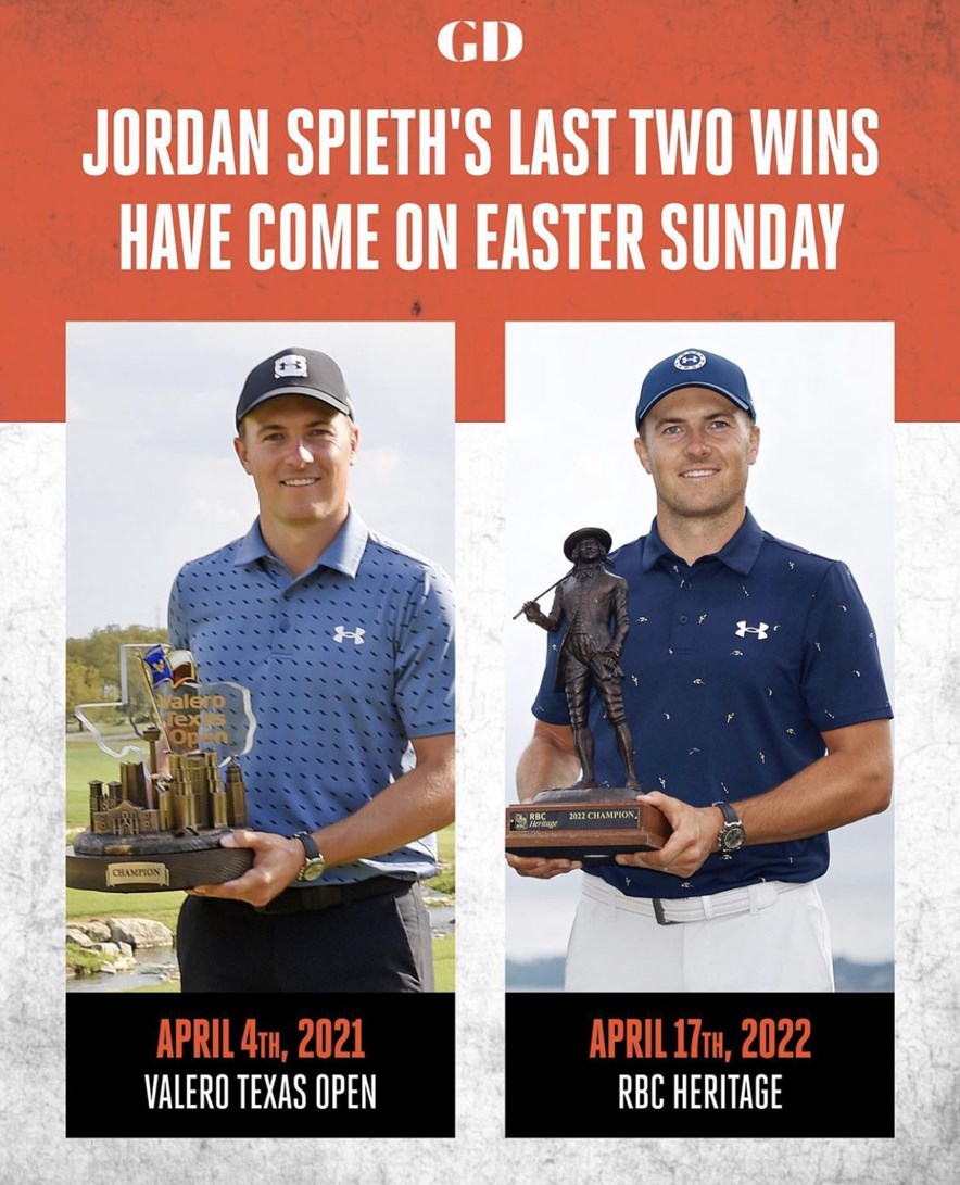 Jordan Spieth paaskoning