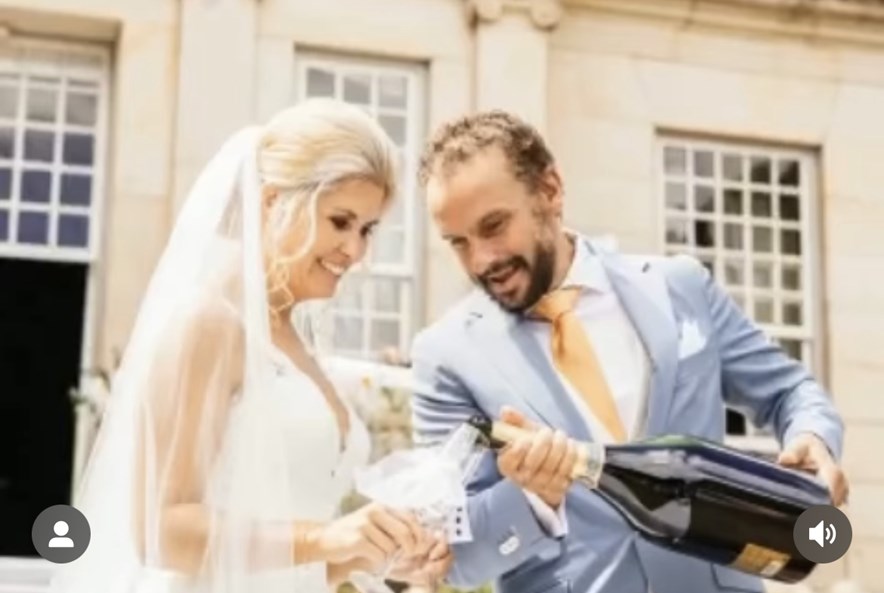 Huwelijk Joost Luiten en Melanie