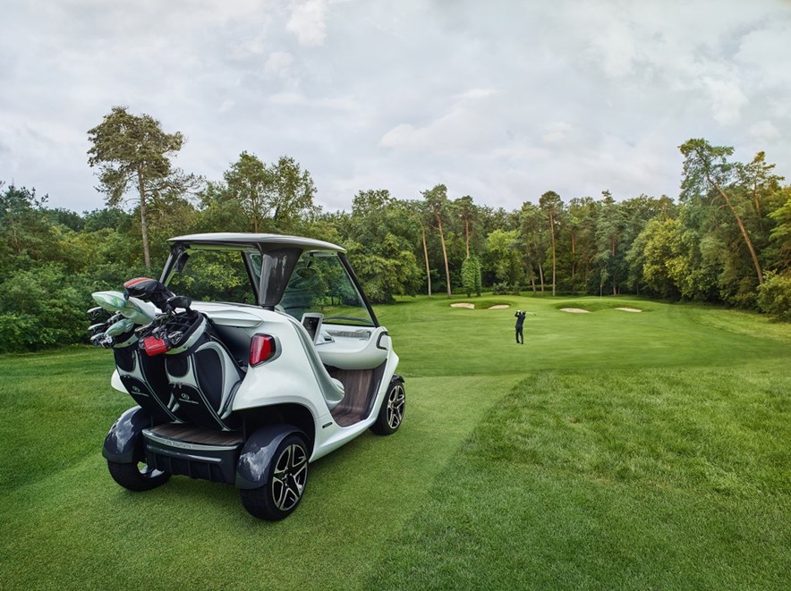 Mercedes golf buggie