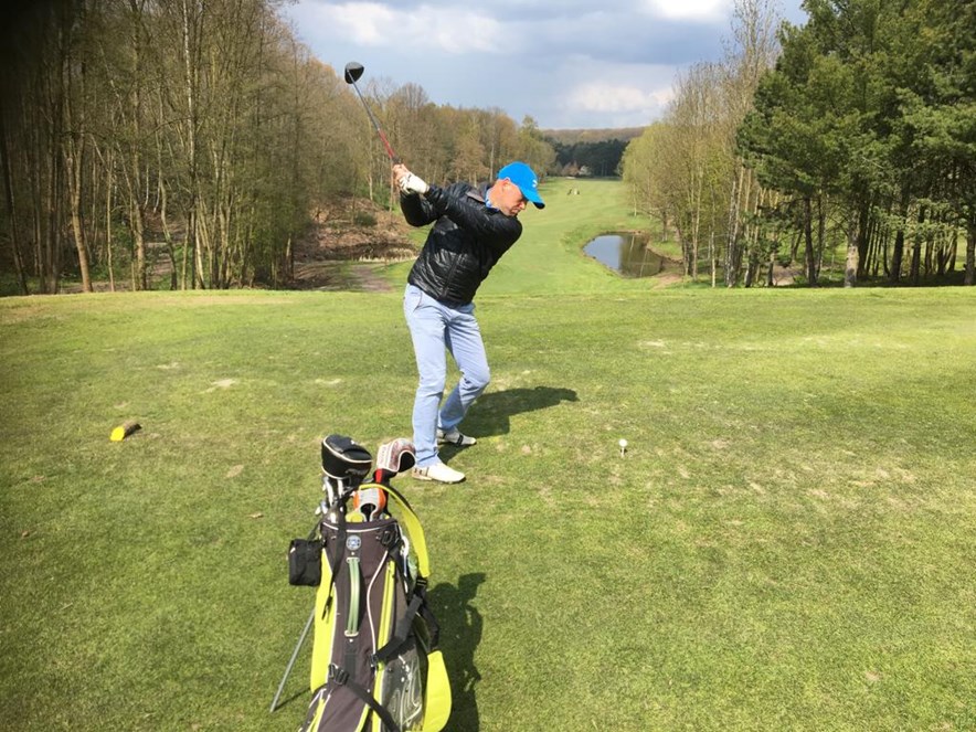 Chef de mission Team NL Carl Verheijen golf