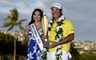 De Japanse topgolfer Hideki Matsuyama wint het Sony Open in Hawaii 2022