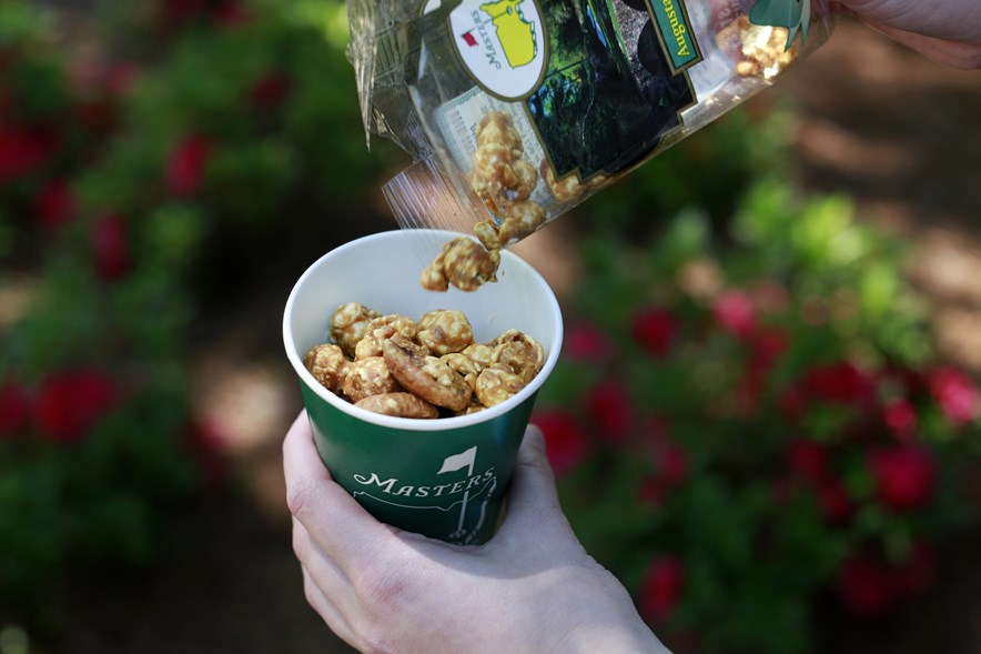popcorn the masters major augusta national